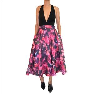 Floral Party Dress